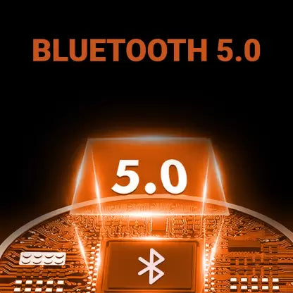 qor9 SONIC Bluetooth Headset (Black And Orange, In the Ear) qor9 SONIC Bluetooth Headset (Black And Orange, In the Ear)